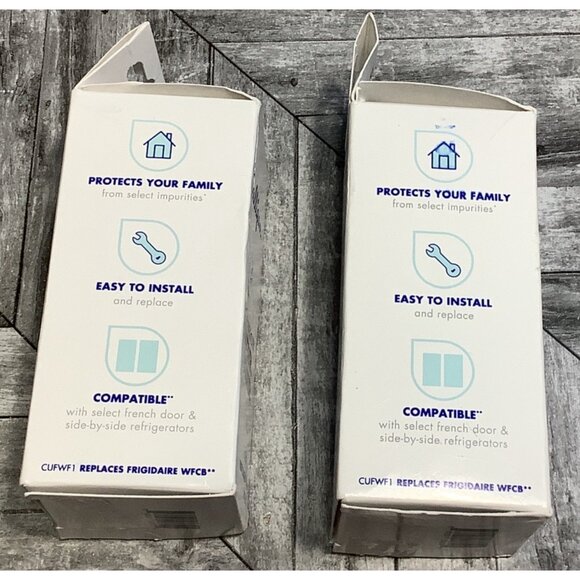 2 Culligan Refrigerator Water Filter CUWF1 Replaces Frigidaire WFCB - Picture 5 of 5